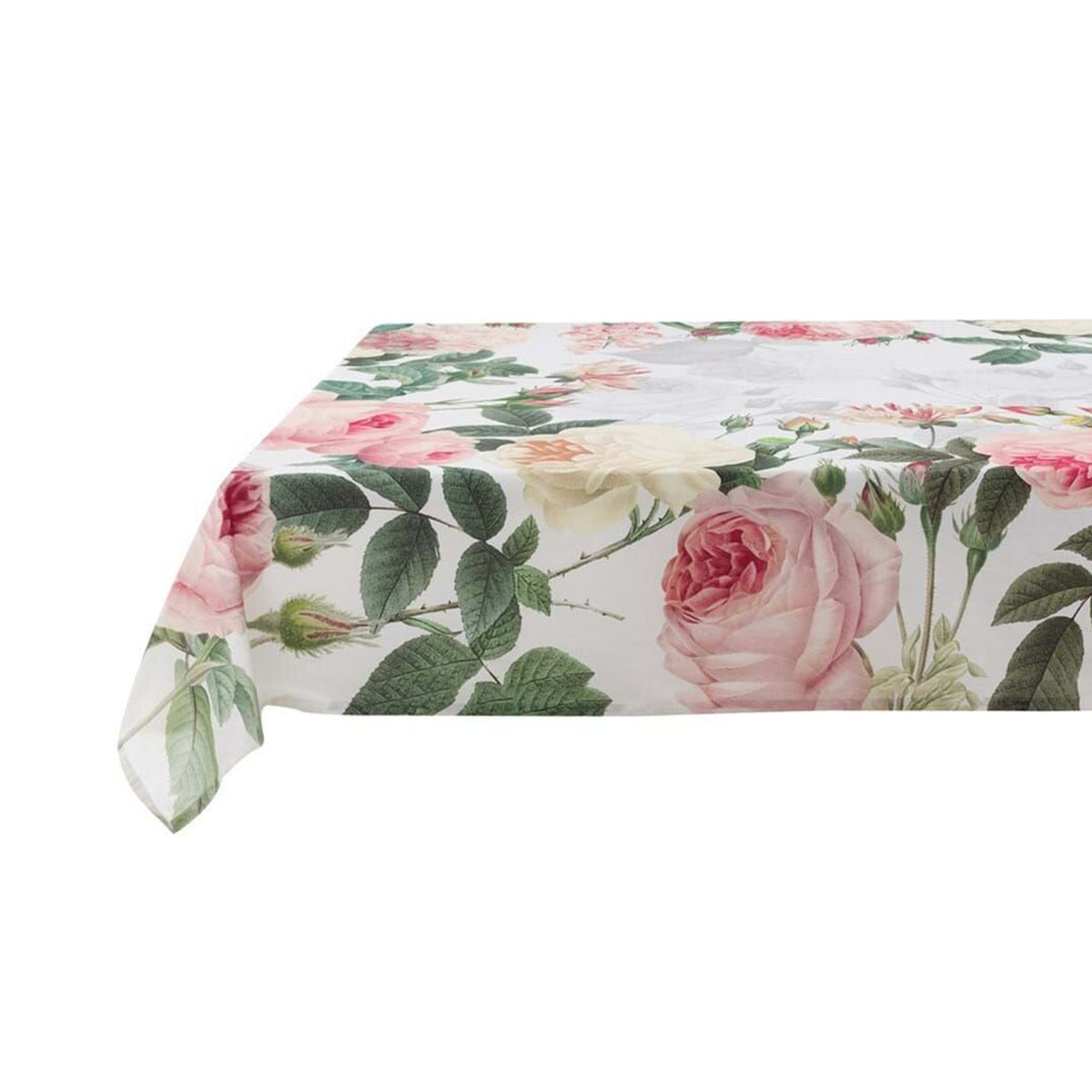 Tovaglia cerata "Rose del Borgo" 140x210cm