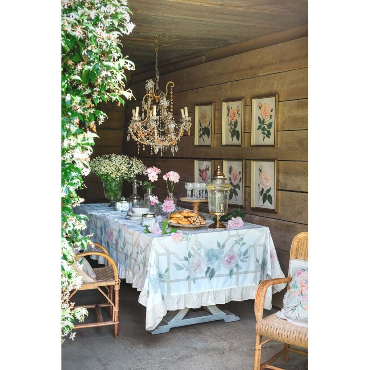 Tovaglia "Floral Turist" 180x280cm