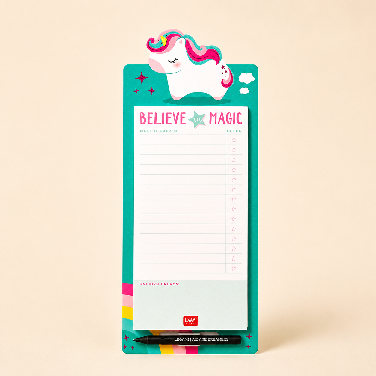 Block Notes Magnetico Unicorn Don't Forget It - Legami