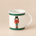Tazza in porcellana con soldatino schiaccianoci Andrew verde