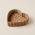 Cestino cuore intreccio 21cm Cestino