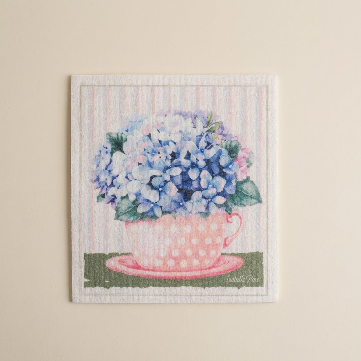 Panno spugna pulizia Cup of Flowers