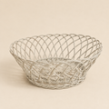 Cestino Rotondo in Ferro – Ø 26 x H 8 cm