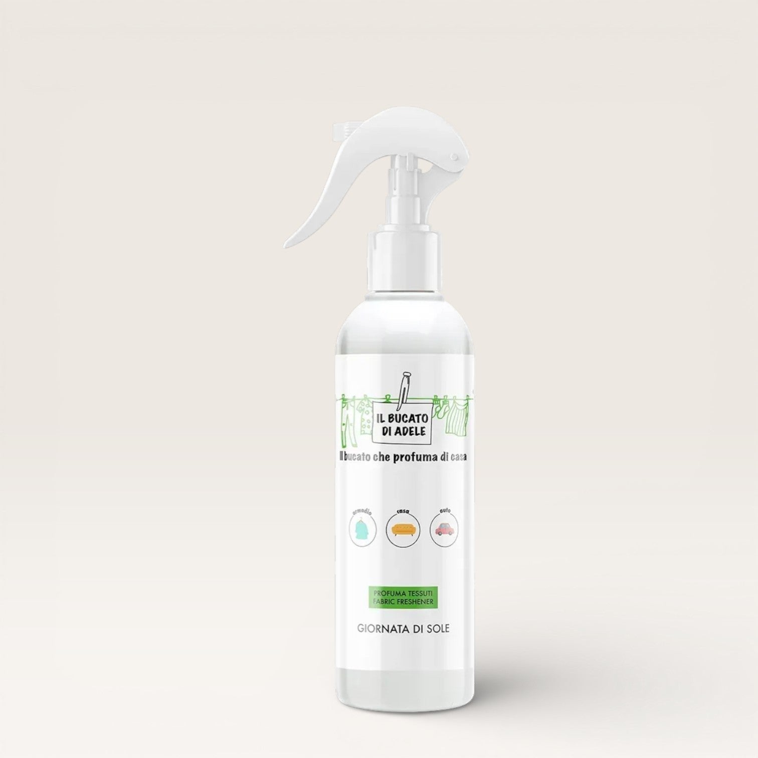 Spray tessuti Il bucato di Adele Giornata di sole