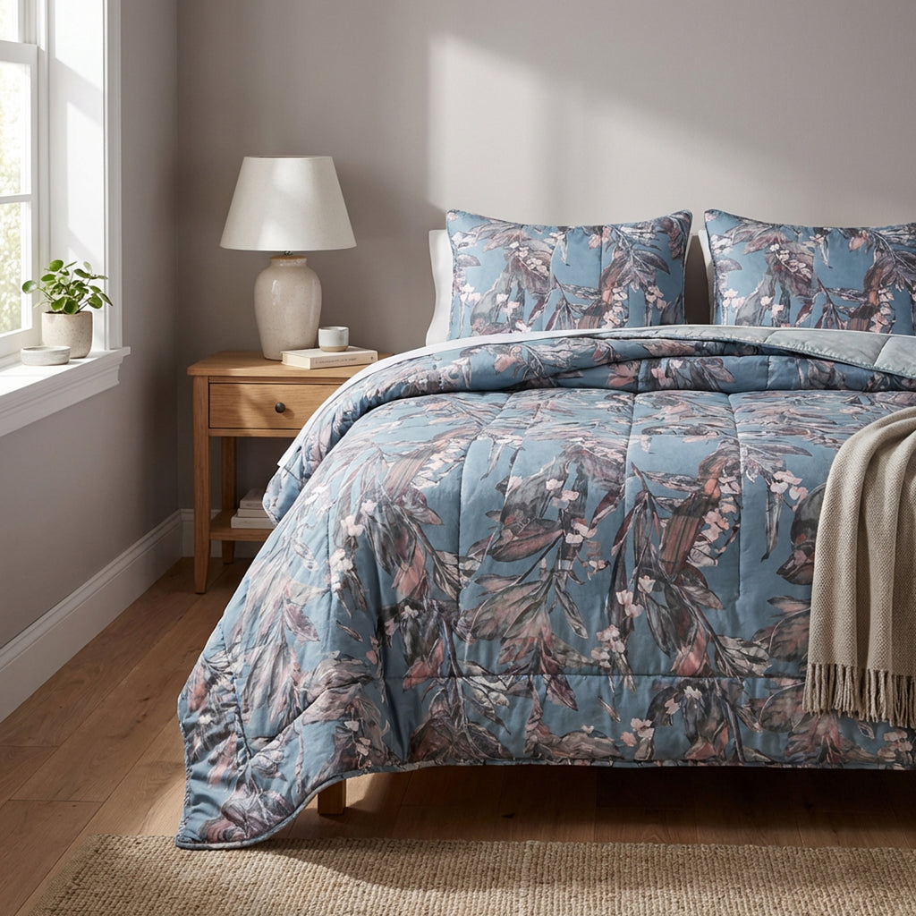 Trapunta matrimoniale Mughetto