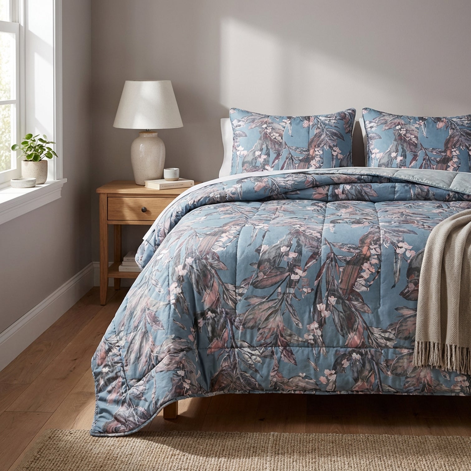 Trapunta matrimoniale Mughetto