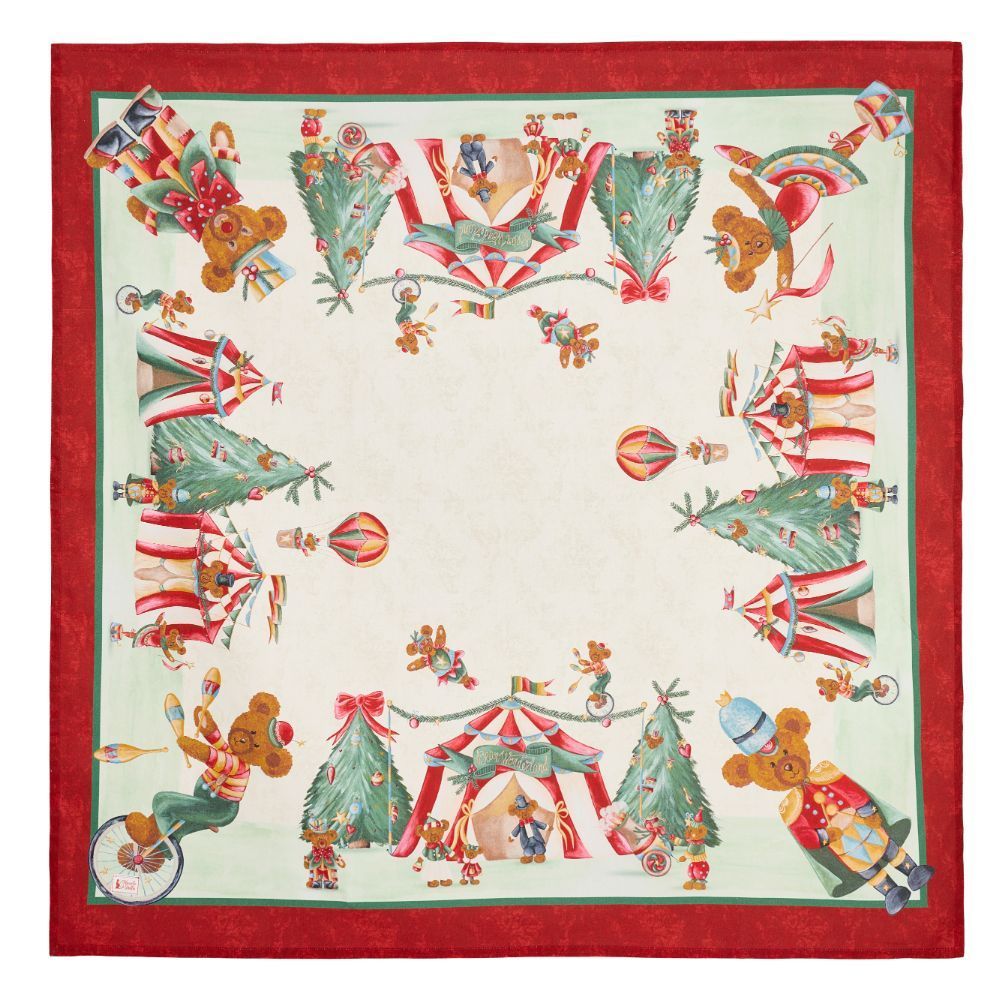 Tovaglia Bear wonderland 120x120cm Tovaglia