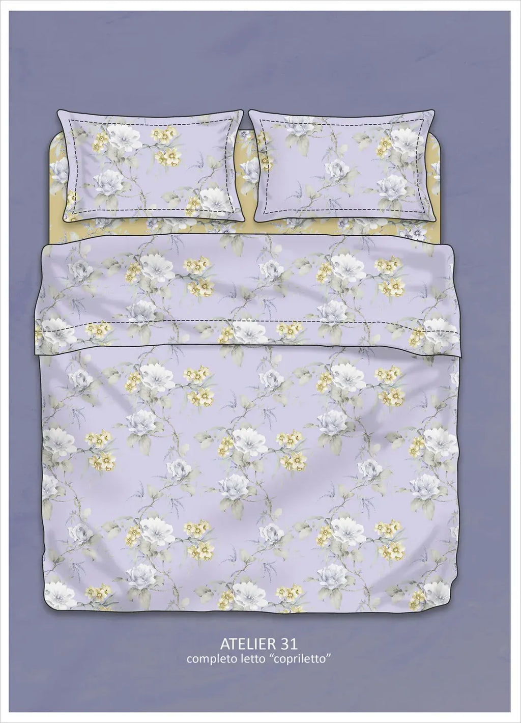 Completo letto Atelier 31 Lenzuola