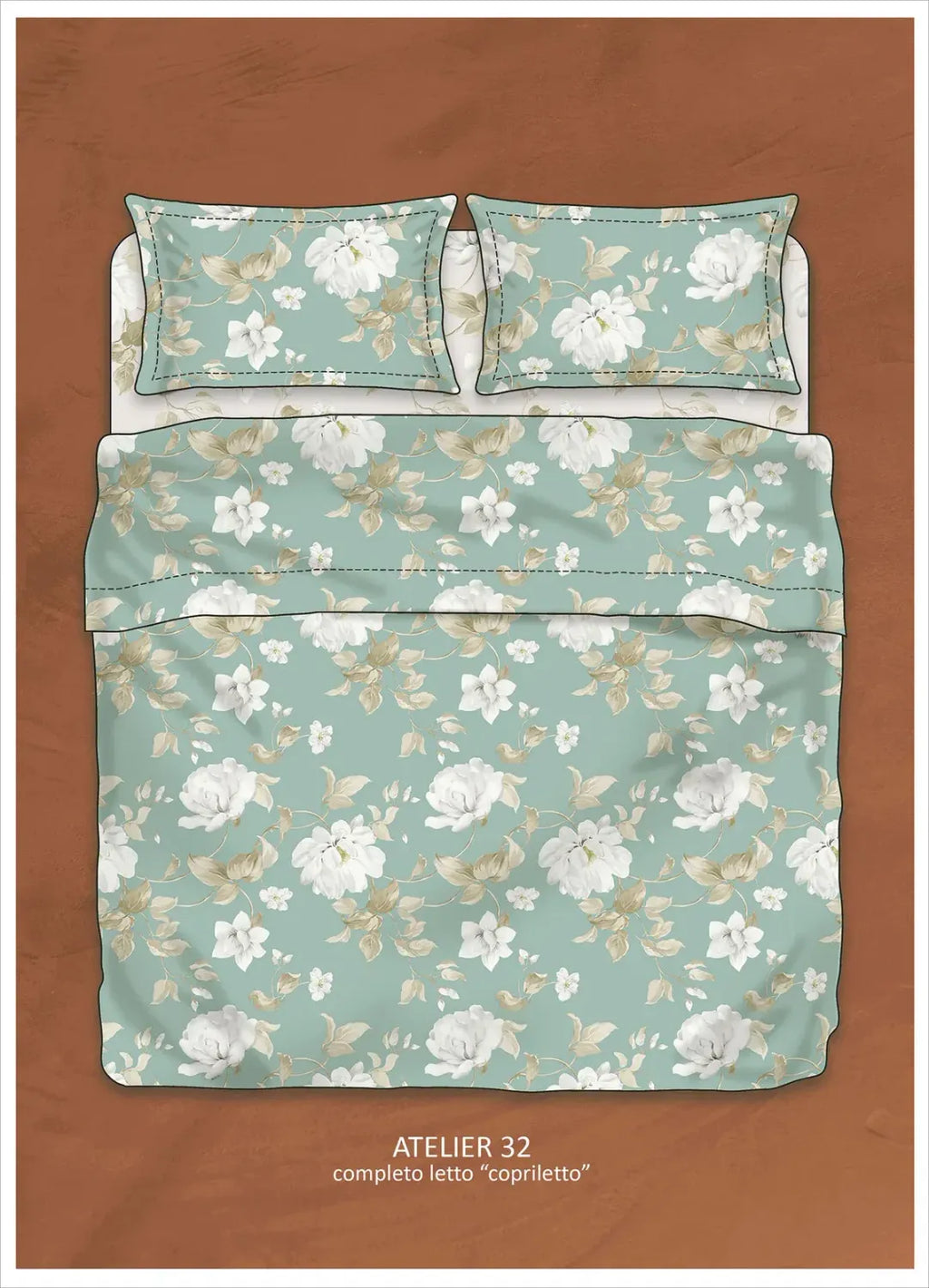 Completo letto Atelier 32 Lenzuola