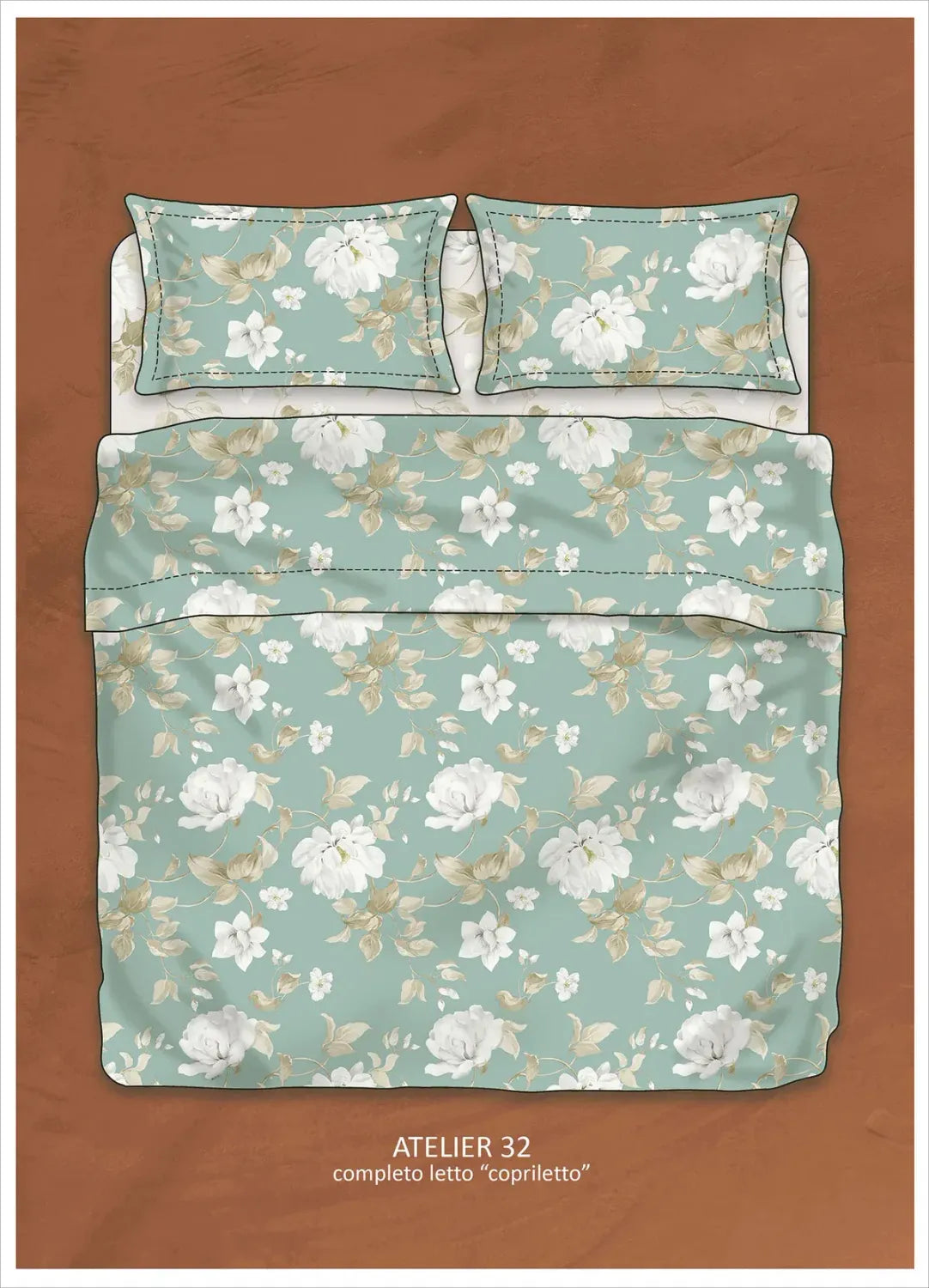 Completo letto Atelier 32 Lenzuola