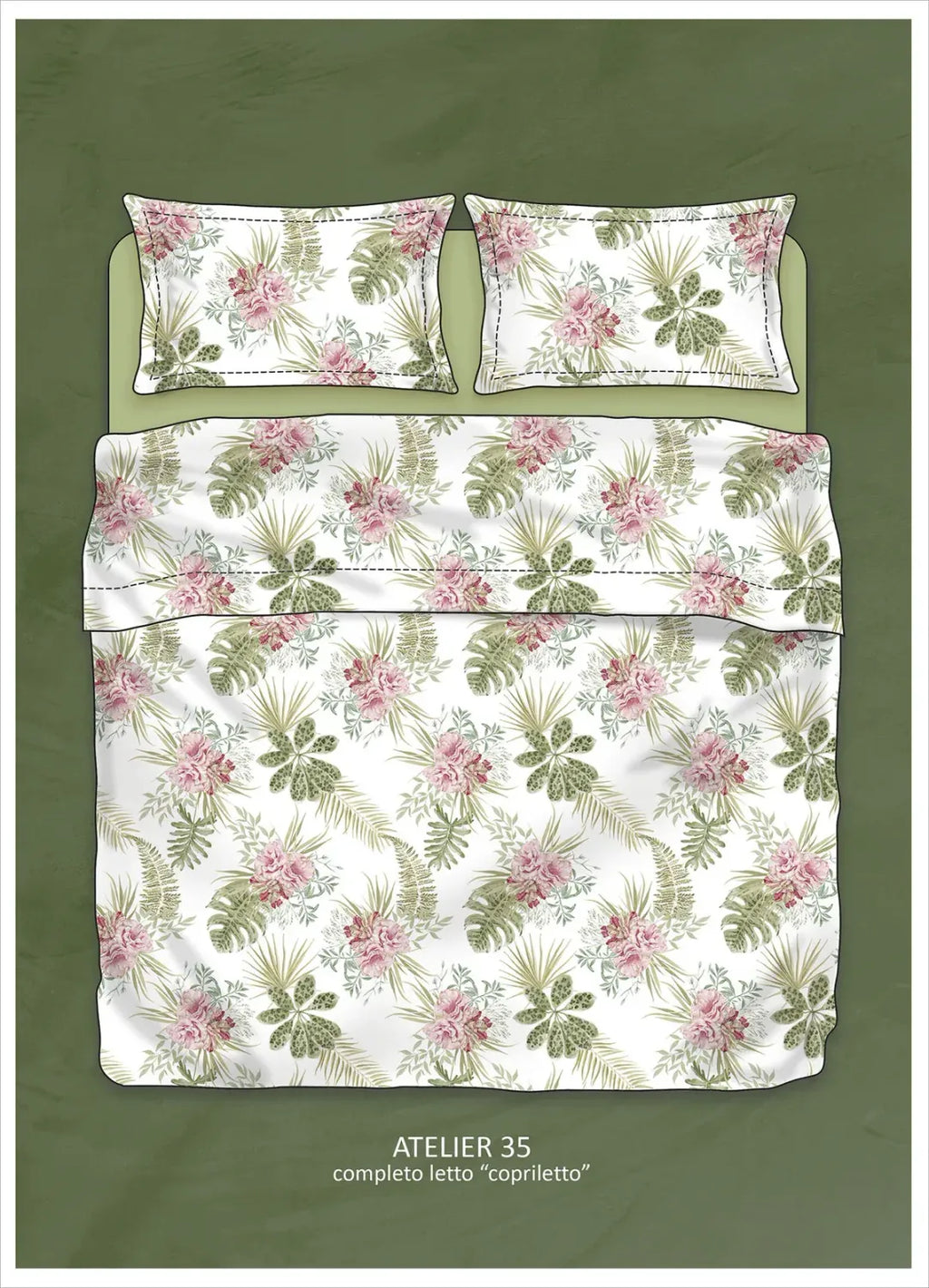 Completo letto Atelier 35 Lenzuola