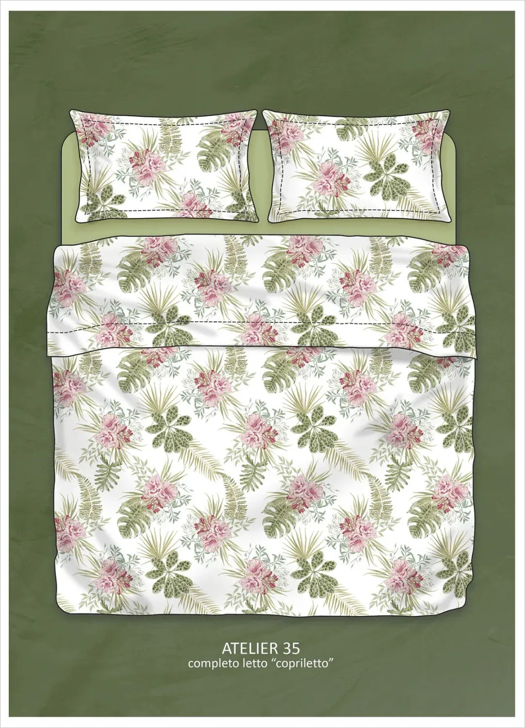 Completo letto Atelier 35 Lenzuola