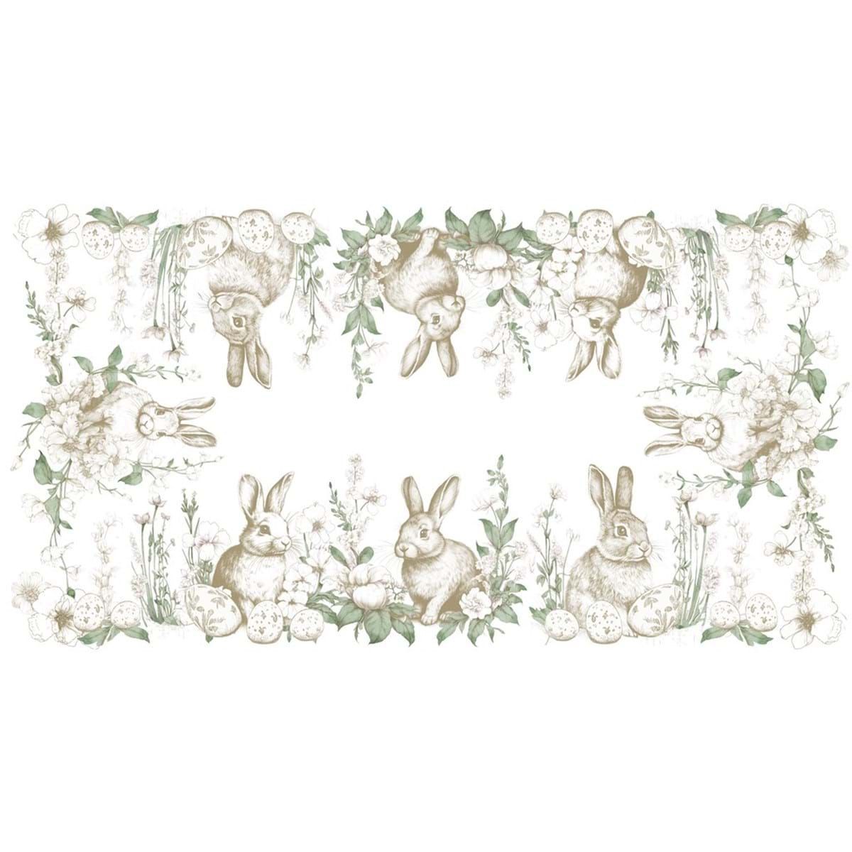 Tovaglia collezione "Le Jardin des lapins" 180x260cm - LB HOME