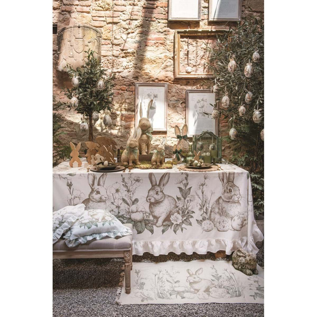 Tovaglia collezione "Le Jardin des lapins" 180x260cm - LB HOME