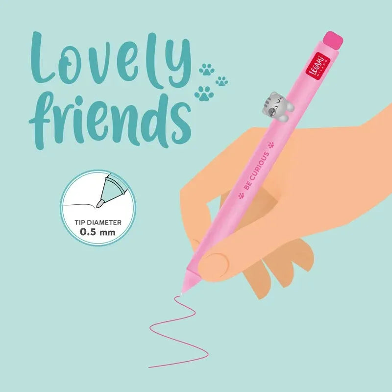 Penna Gel Lovely Friends Kitty Legami