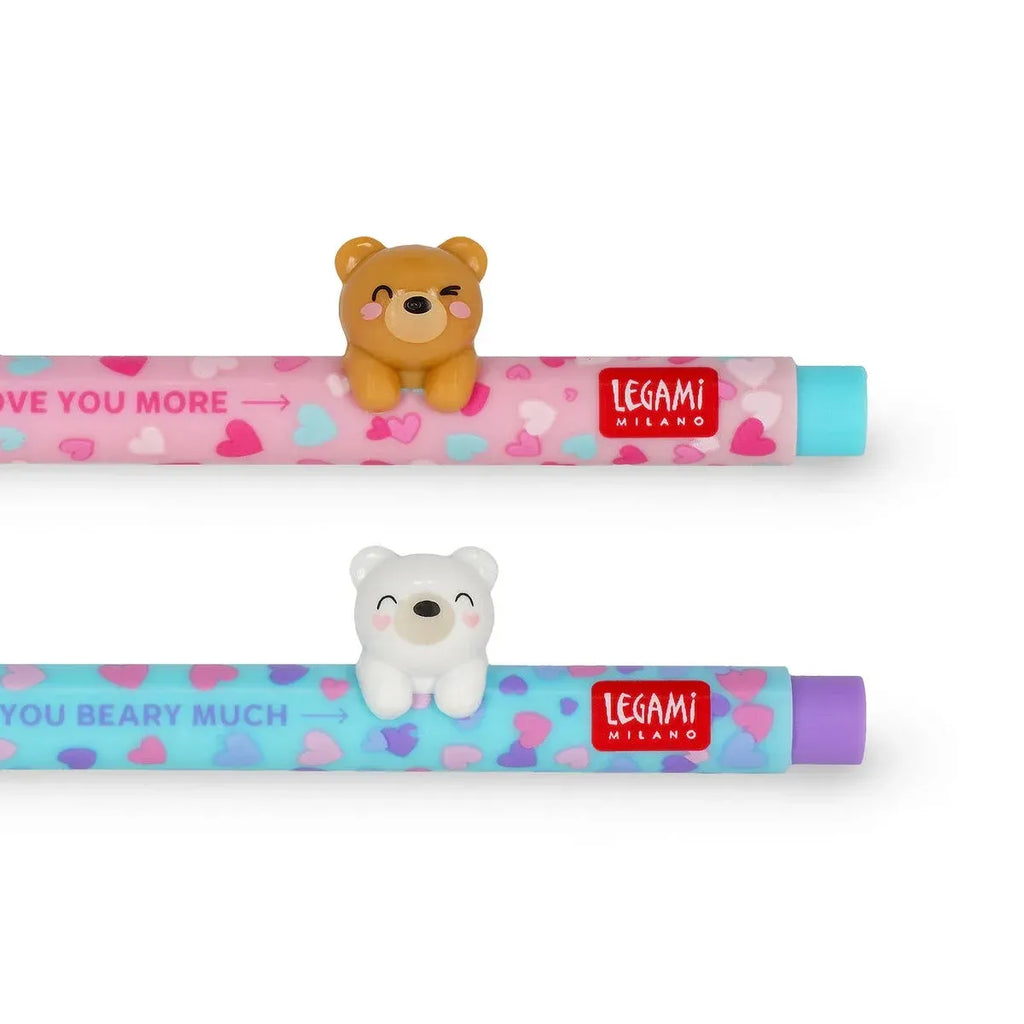 Set di 2 Penne Gel Beary in Love di Legami