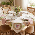 Tovaglia centrotavola 120x120cm La vie en rose Tovaglia