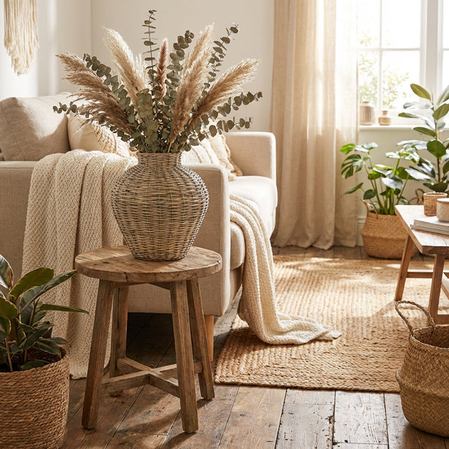 Vaso vimini h.34 - LB HOME