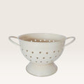 Scolapasta beige con cuori Scolapasta