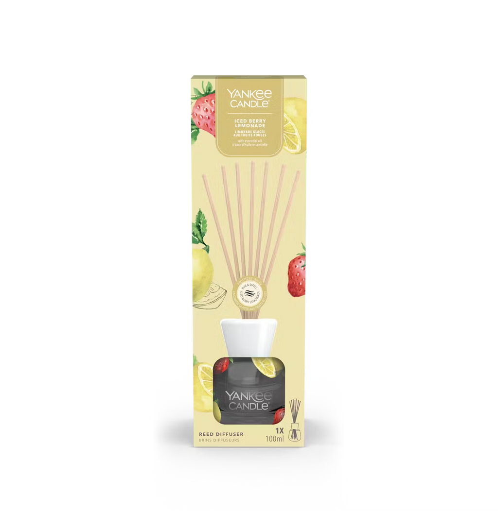 Yankee Candle diffusore ambienti Iced Berry Lemonade Essenza per ambiente