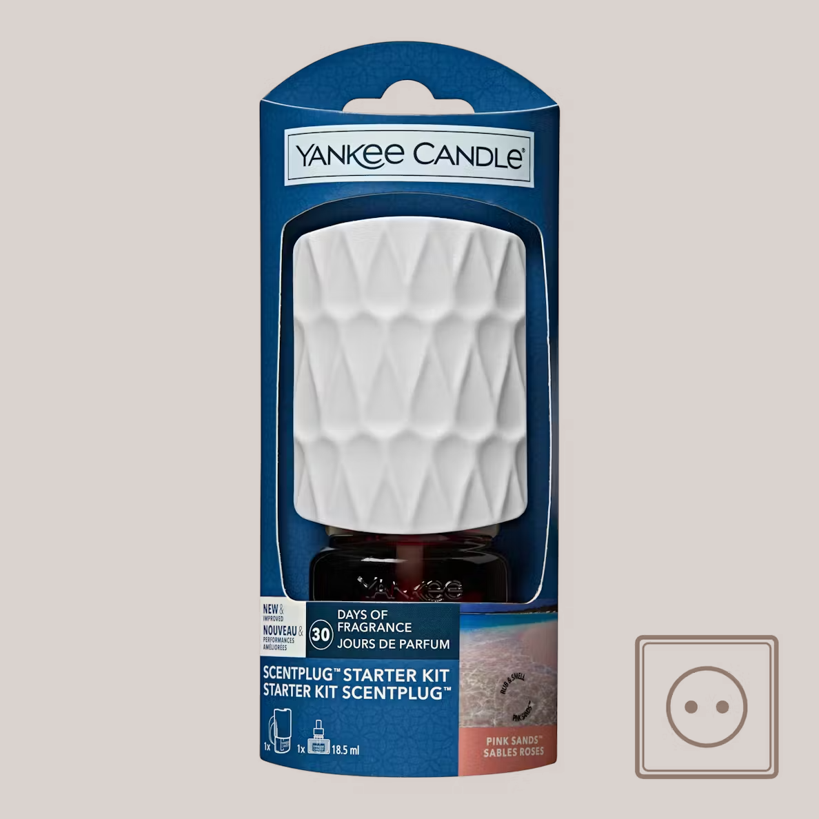 Yankee Candle kit base scentplug "Pink Sands"