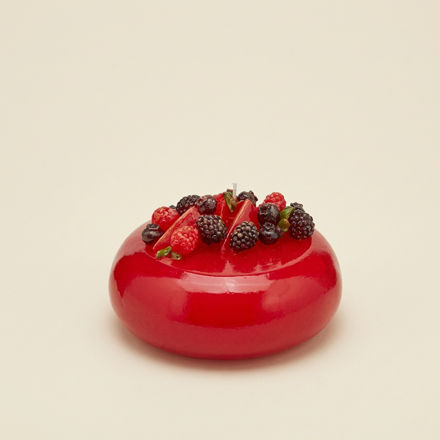 Candela tortino frutti di bosco