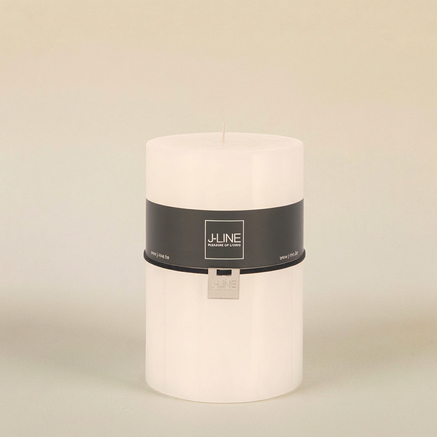 Candela cilindro avorio h.15 (seconda scelta)