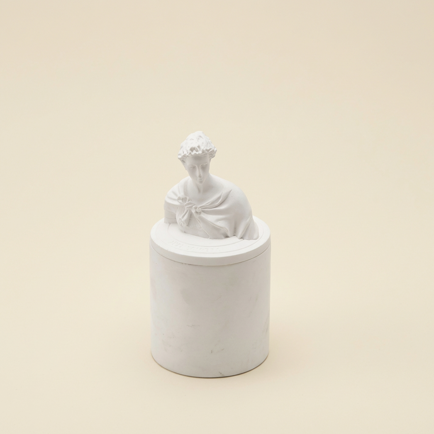 Candela con vaso busto