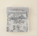 Coppia asciugamani Toile de Jouy Asciugamani