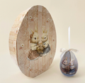Set 8 Uova Pasquali Decorative con Scatola Regalo Decorazioni Pasquali