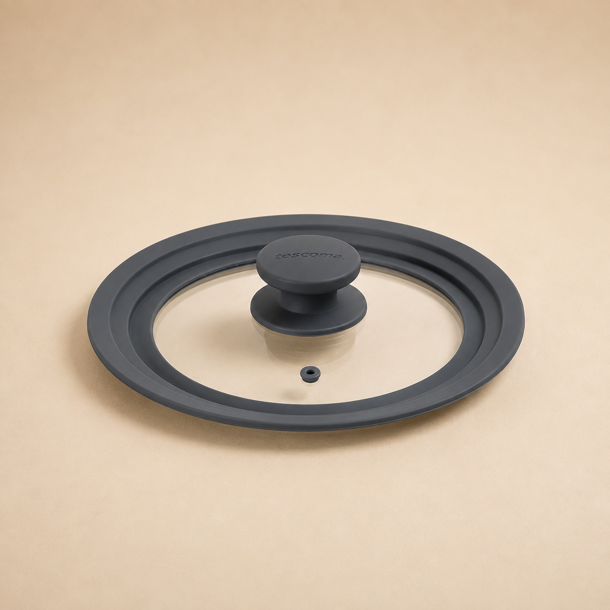 Coperchio Universale in Vetro Borosilicato e Silicone – Ø 20 / 22 / 24 cm