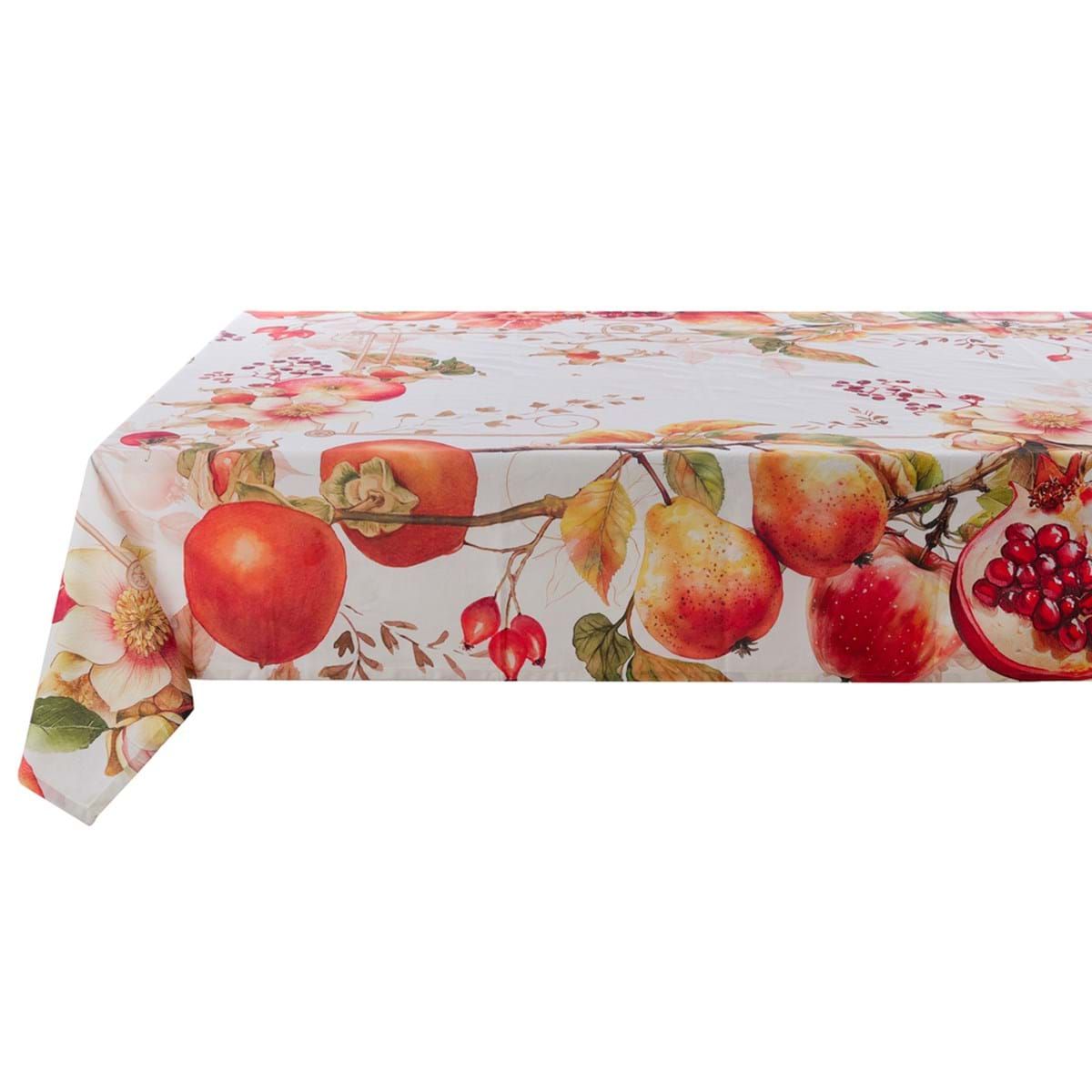 Tovaglia cerata "Persimmon" 150x220cm