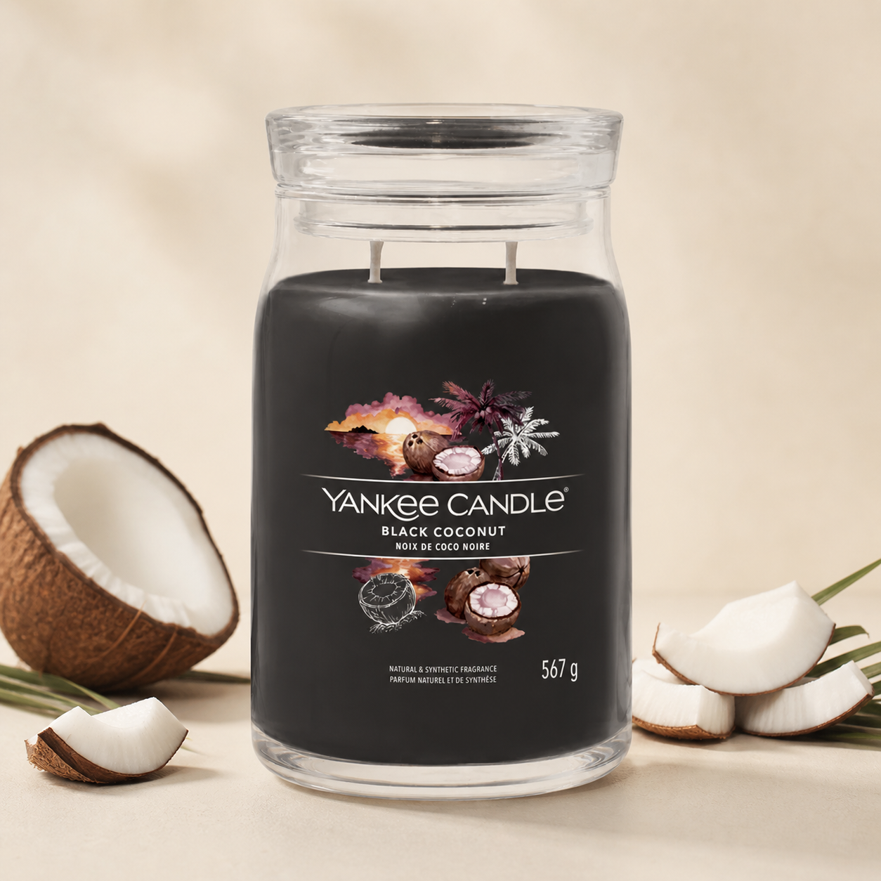 Yankee Candle Giara 567gr Black coconut