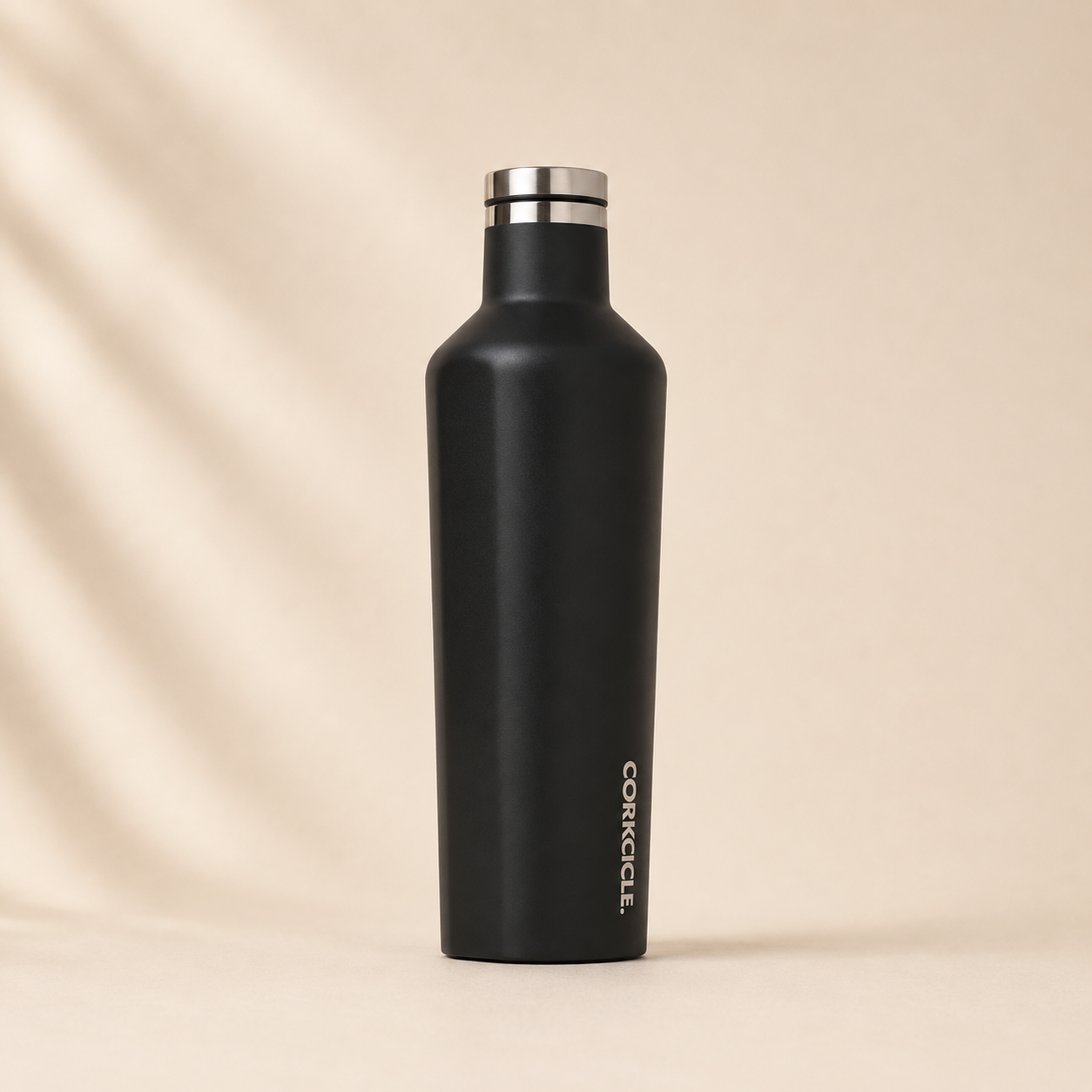 Corkcicle Bottiglia Termica 475ml Nera opaca