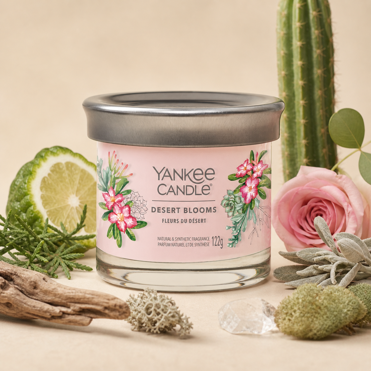Yankee Candle candela tumbler 122gr Desert Blooms