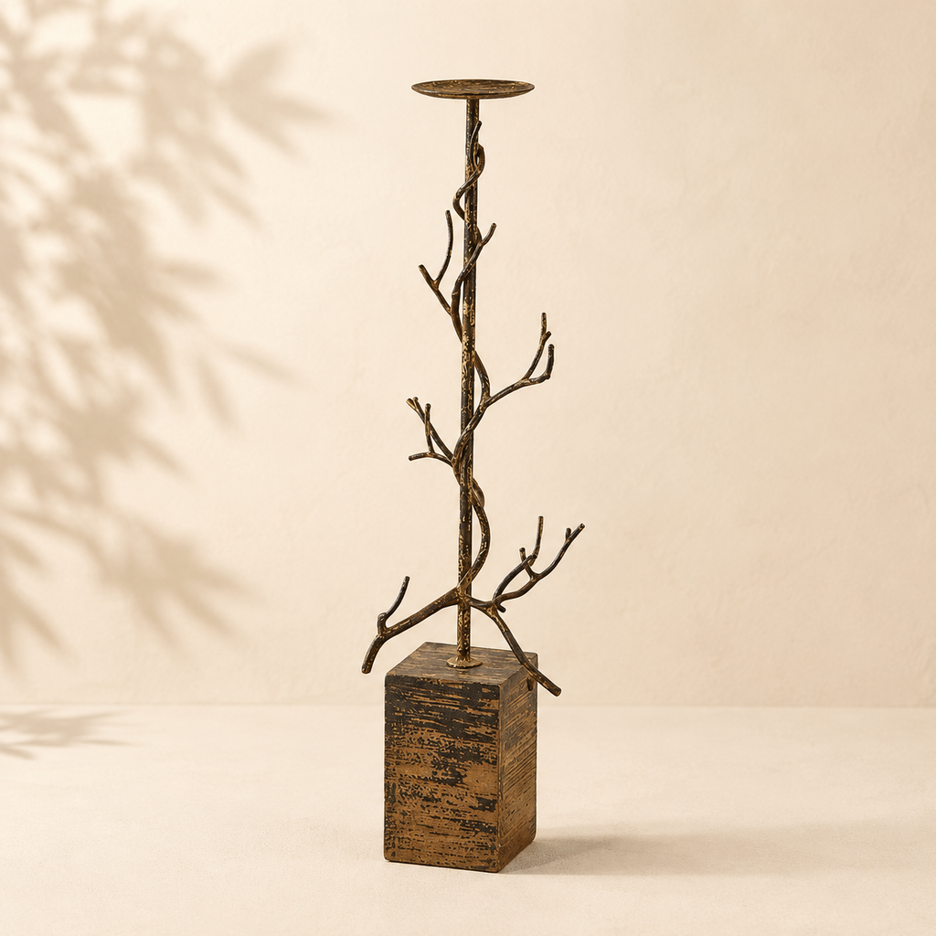 Portacandela Rami h.48cm