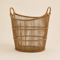 Cesto in Rattan con Manici – 29 × 45 × H 54 cm