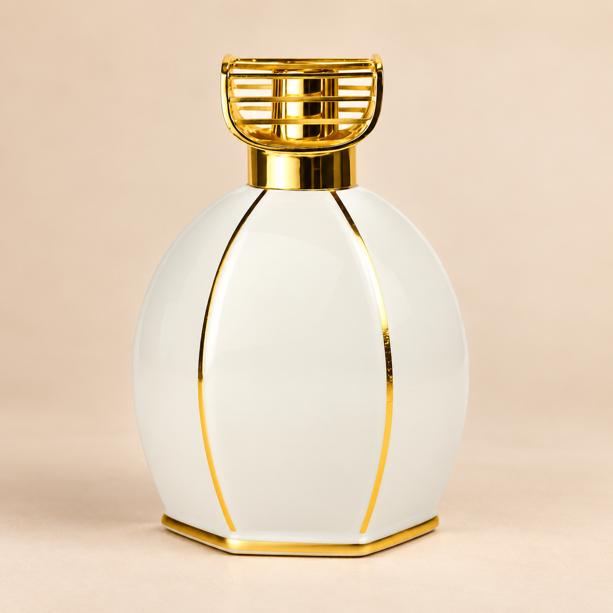 Lampada Catalitica Vogue Baci Milano Bianco e Oro 1 Litro – Maroc & Roll