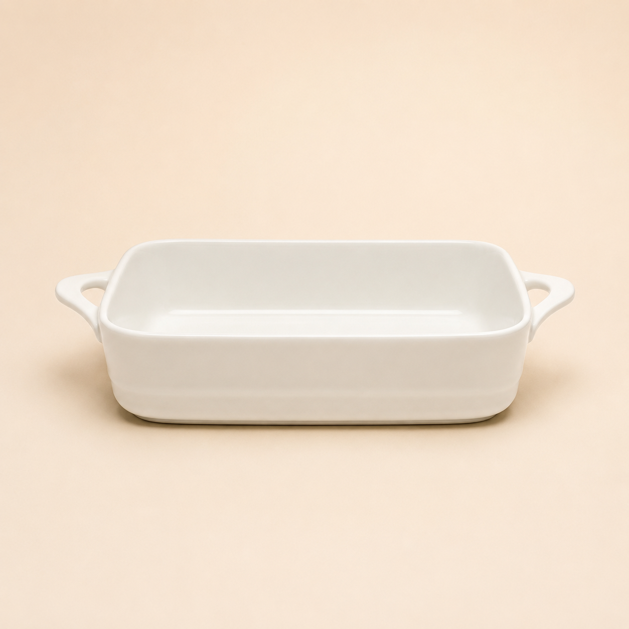 Teglia rettangolare White Basic