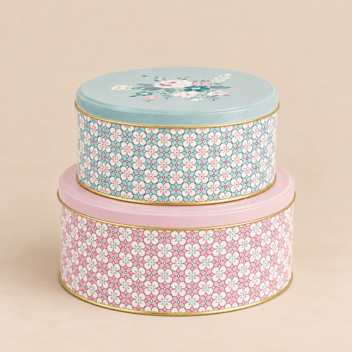 Set 2 Scatole Rotonde Gwen GreenGate