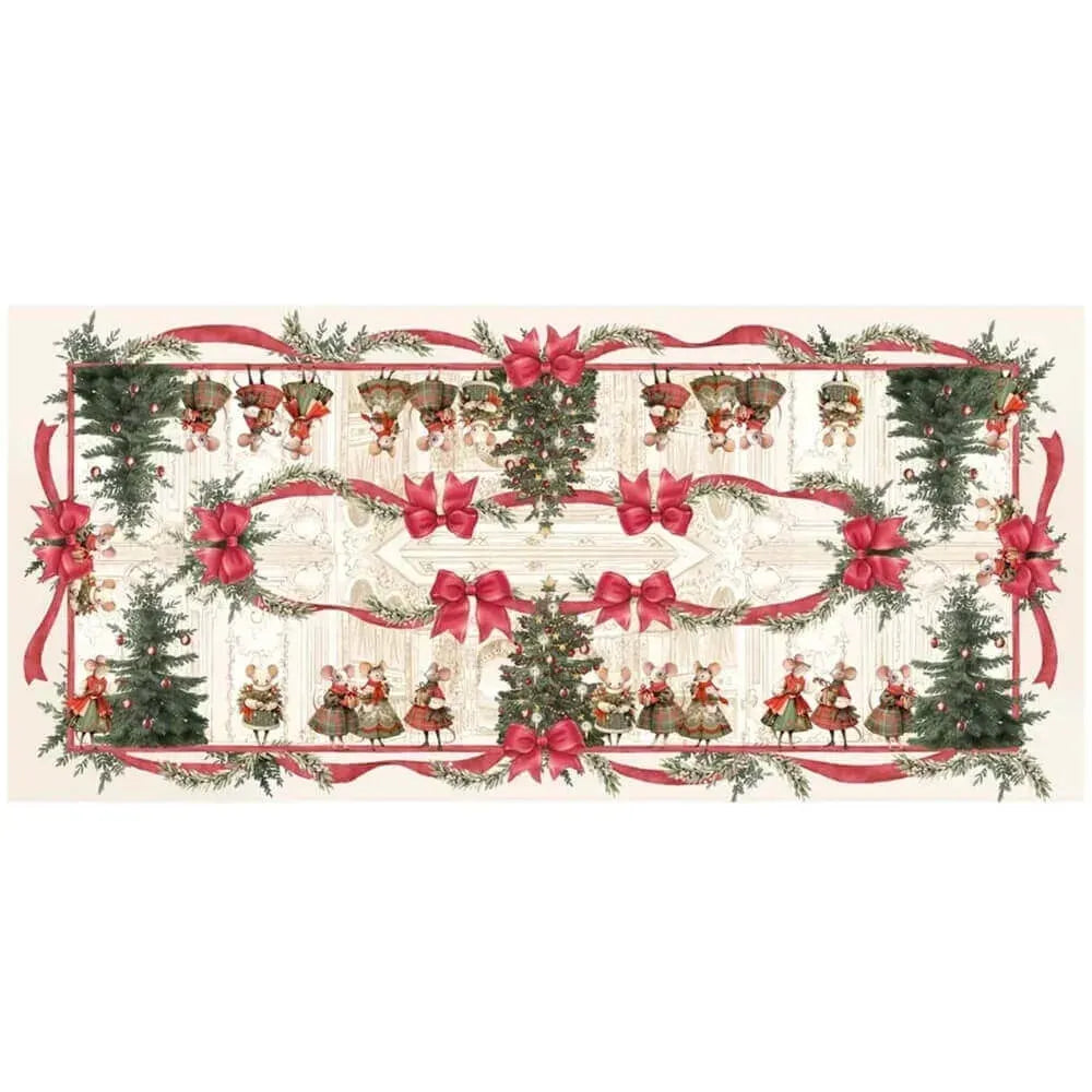 Tovaglia Favola di Natale 150x350cm - LB HOME