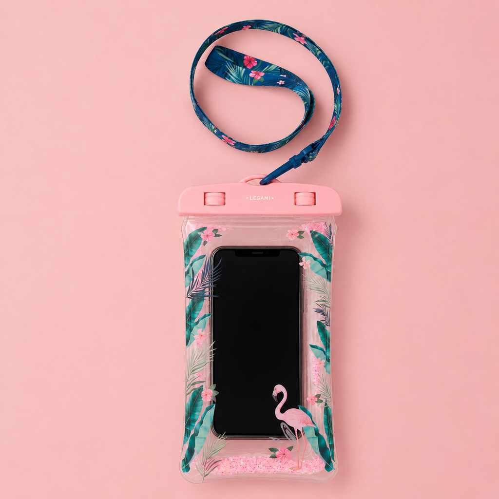 Custodia Impermeabile per Smartphone Flamingo - Legami