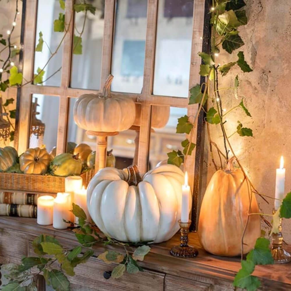 Zucca decorativa Collezione "Melange d'autunno" - LB HOME