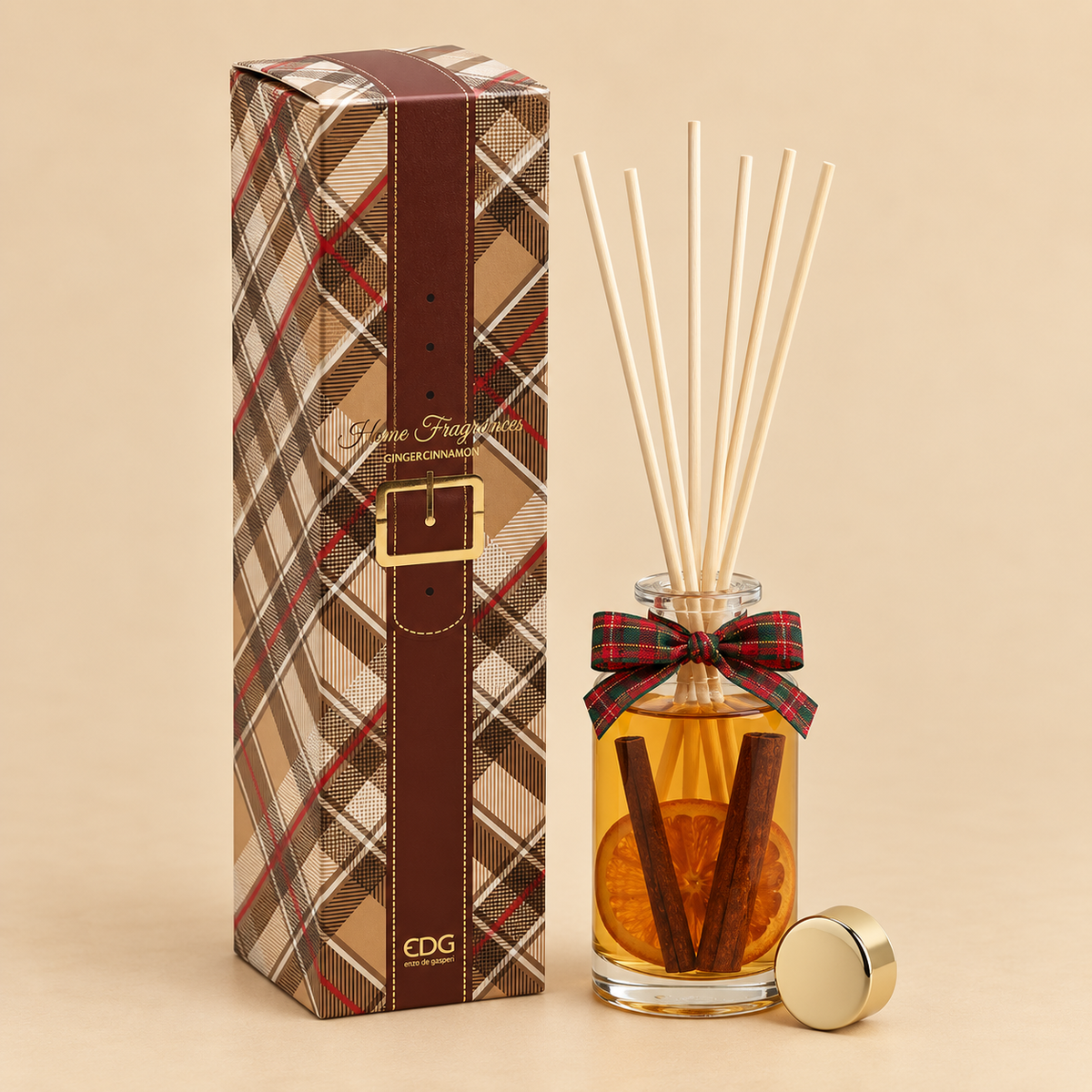 Profumo ambiente Tartan 140ml Cannella e agrumi