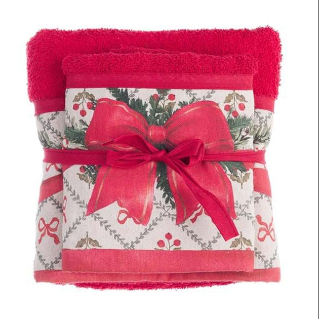 Coppia spugna "Favola di Natale" - LB HOME