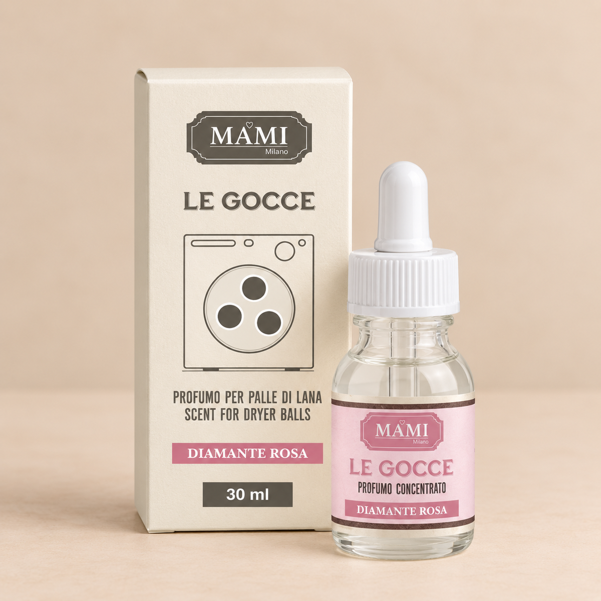 Gocce Asciugatrice Mami Milano Diamante Rosa 30 ml