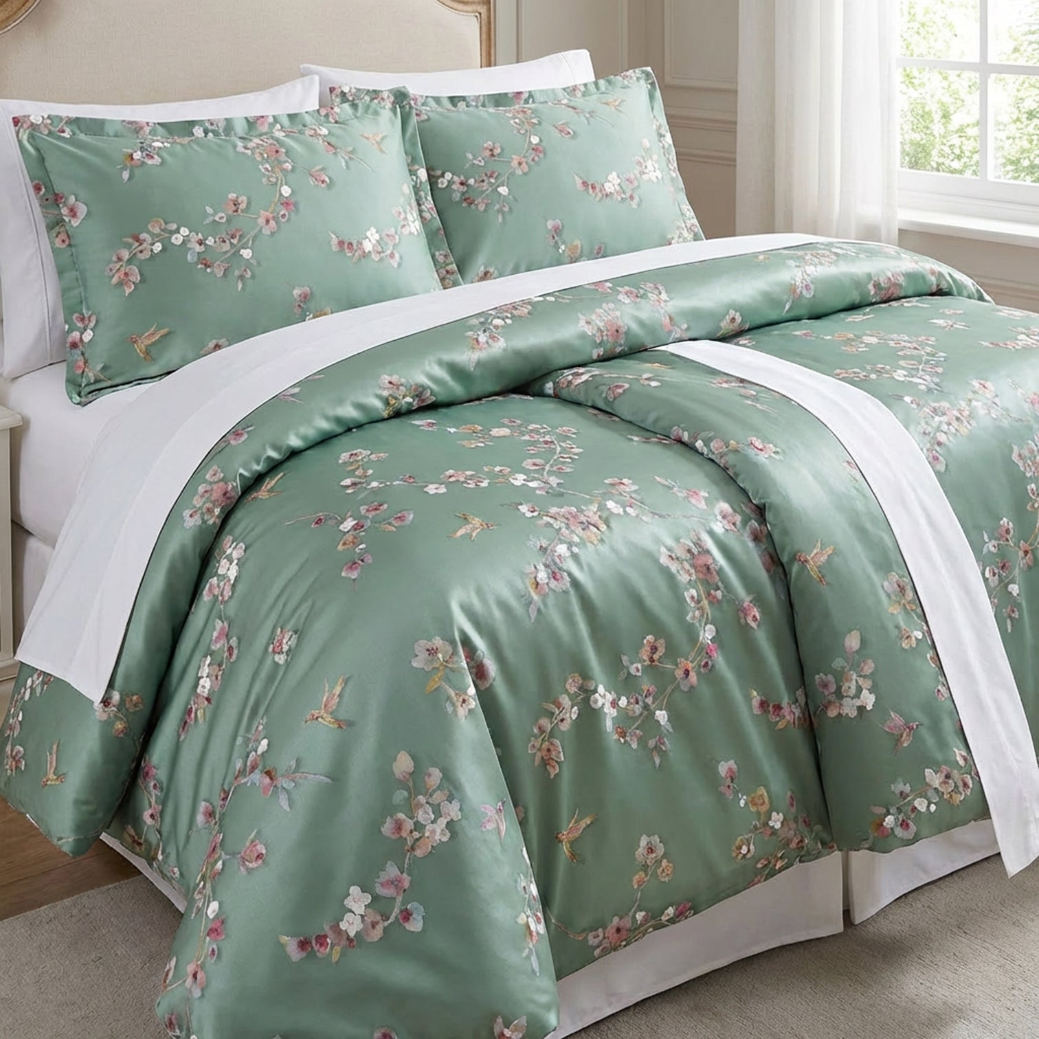 Parure copripiumino Bloom Almond Copripiumino