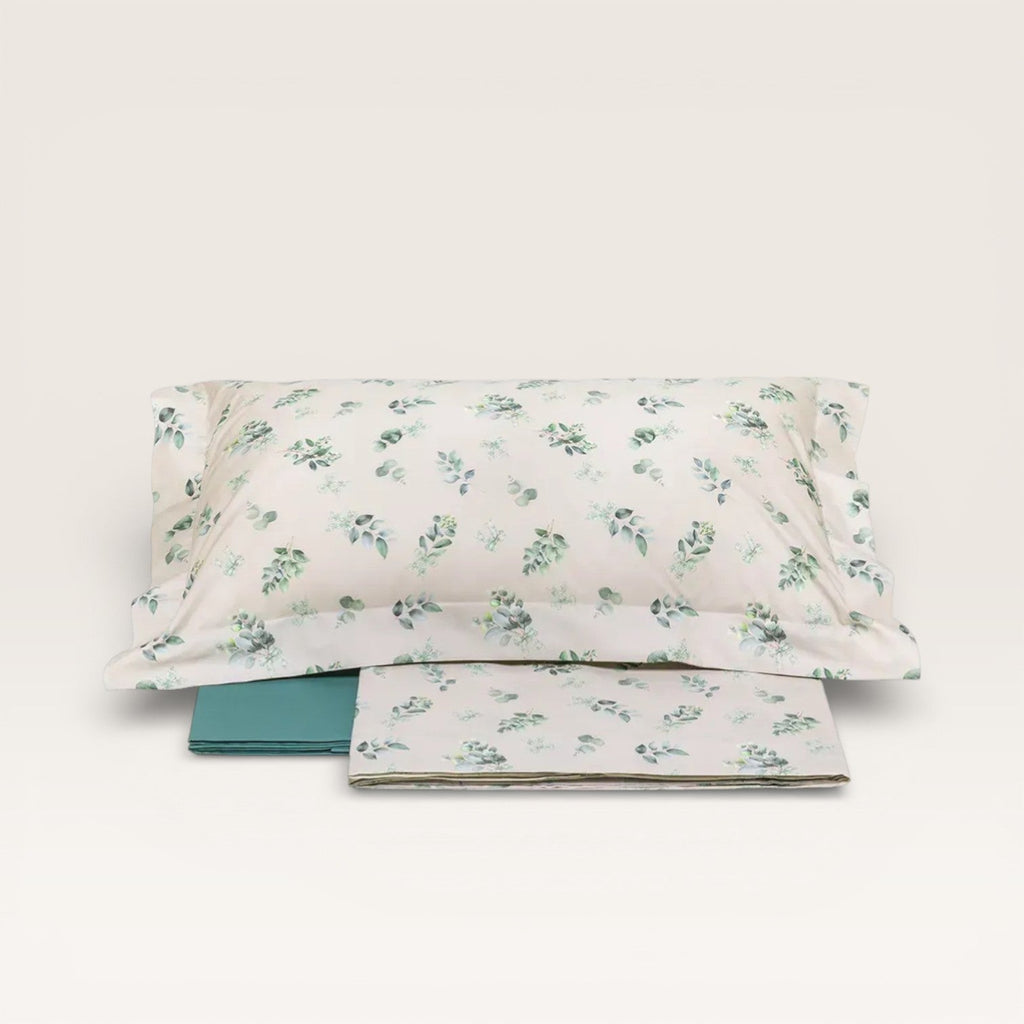 Completo letto matrimoniale Lovely Agave Lenzuola