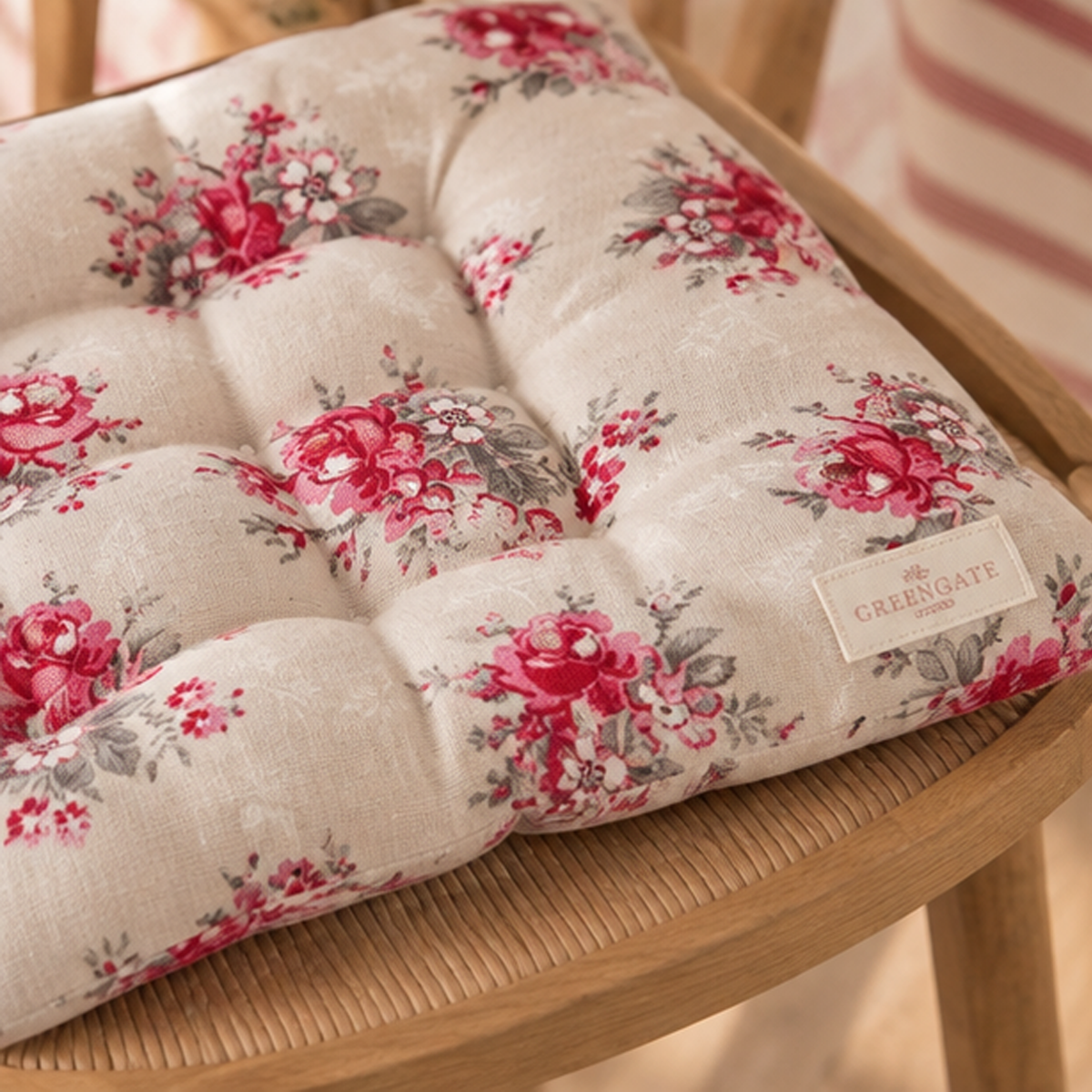 Cuscino Sedia Double Face Marie GreenGate Beige