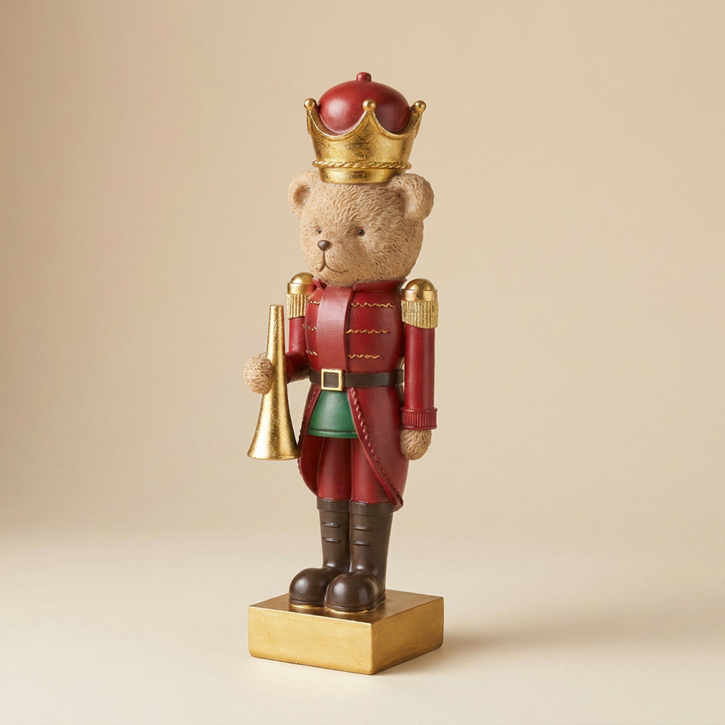 Orsetto Teddy Bear Orchestra h.35cm rosso